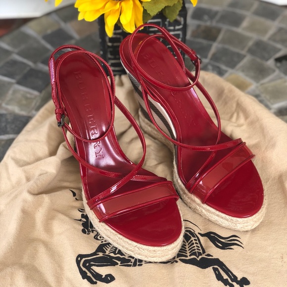 BURBERRY Wedge Size 38 - Picture 1 of 11
